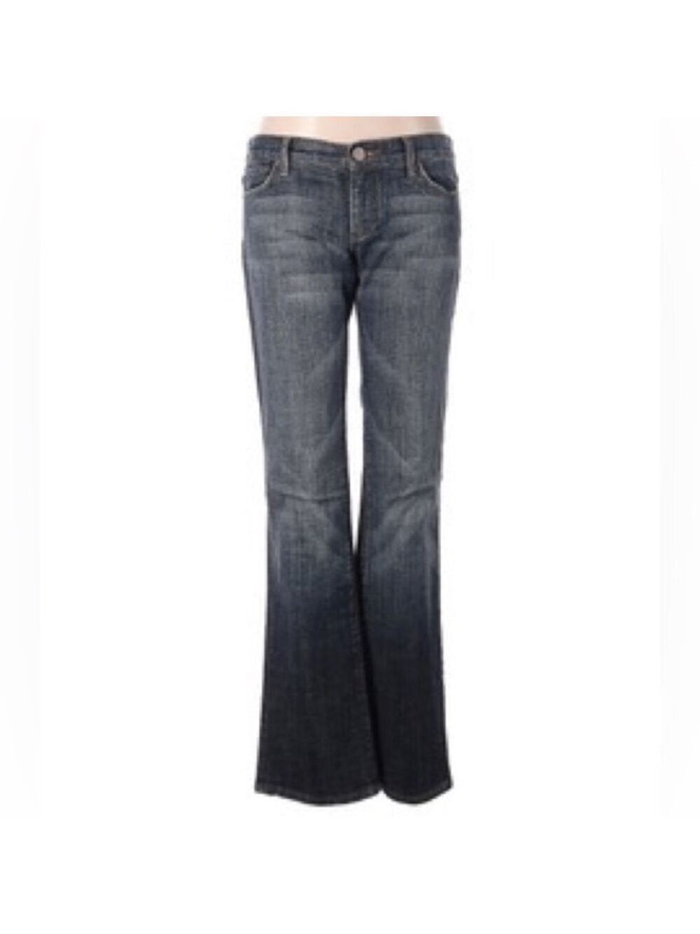 See Thru Soul Fit & Flare, Bootcut Distressed Jeans